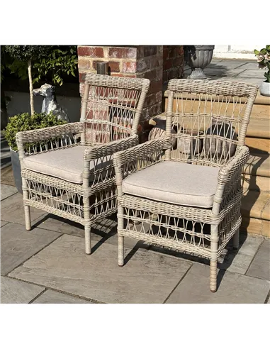 Hill Interiors Provence Collection Outdoor 6 Seater Dining Set 23907