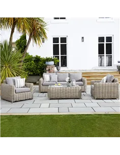 Hill Interiors Amalfi Collection Outdoor Five Seater Set 22947