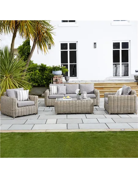 Hill Interiors Amalfi Collection Outdoor Five Seater Set 22947