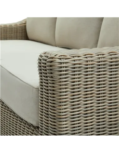 Hill Interiors Capri Collection Outdoor Three Seater Sofa 22955