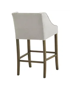 Hill Interiors Epsom Grey Bar Stool 22992 2