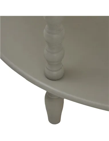 Hill Interiors The Camden Collection Half Moon 3 Tier Table 23951