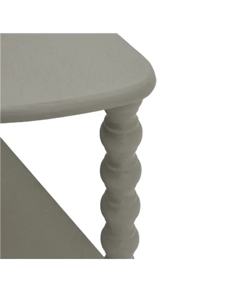 Hill Interiors The Camden Collection Half Moon 3 Tier Table 23951