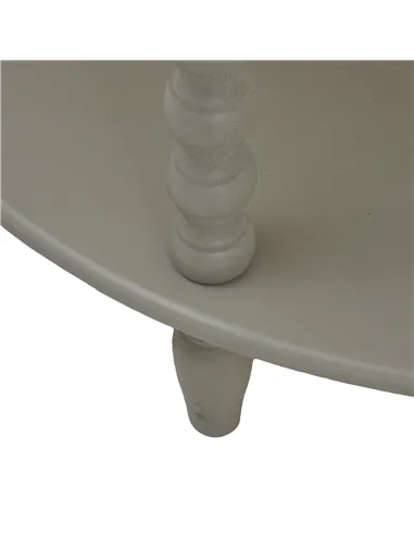Hill Interiors The Camden Collection Half Moon 3 Tier Table 23951