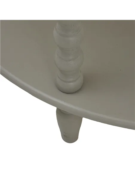 Hill Interiors The Camden Collection Half Moon 3 Tier Table 23951