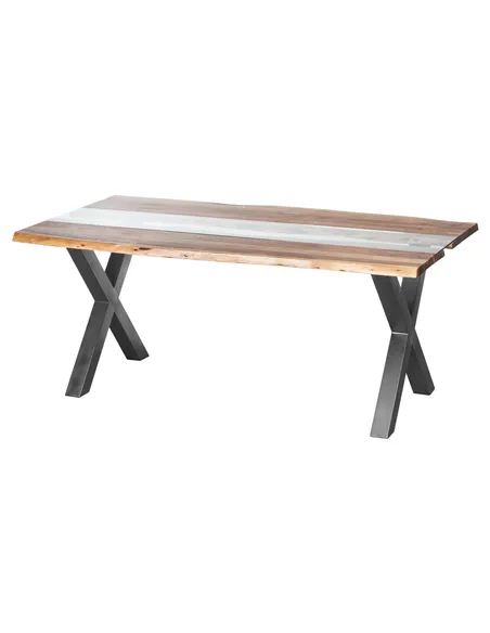 Hill Interiors Live Edge Collection River Dining Table 21127