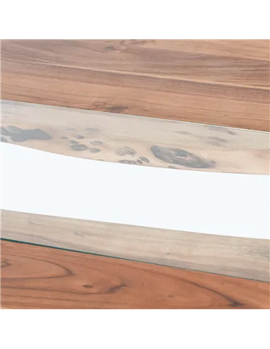 Hill Interiors Live Edge Collection River Dining Table 21127