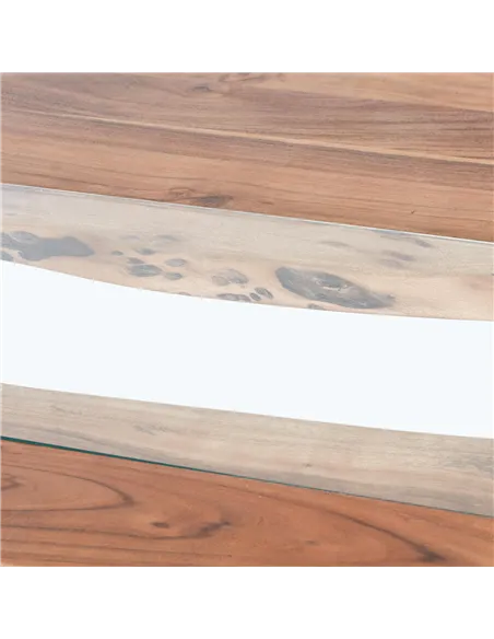 Hill Interiors Live Edge Collection River Dining Table 21127