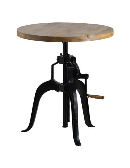 Hill Interiors Draftsman Adjustable Bar Bistro Table 19926