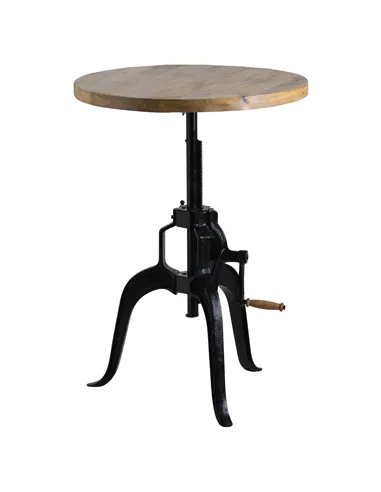 Hill Interiors Draftsman Adjustable Bar Bistro Table 19926