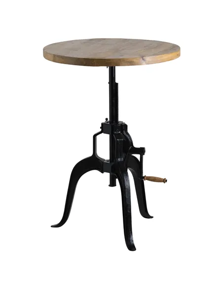 Hill Interiors Draftsman Adjustable Bar Bistro Table 19926