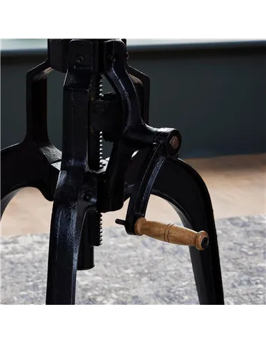 Hill Interiors Draftsman Adjustable Bar Bistro Table 19926