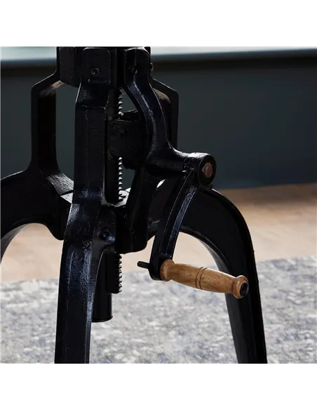 Hill Interiors Draftsman Adjustable Bar Bistro Table 19926