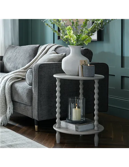 Hill Interiors The Camden Collection Round Side Table 23949