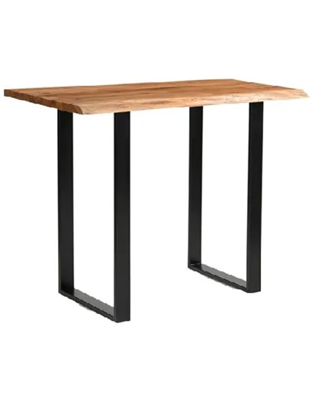Hill Interiors Live Edge Collection Light Acacia Bar Table 23989