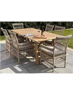 Hill Interiors Provence Collection Outdoor Large Dining Table 23909