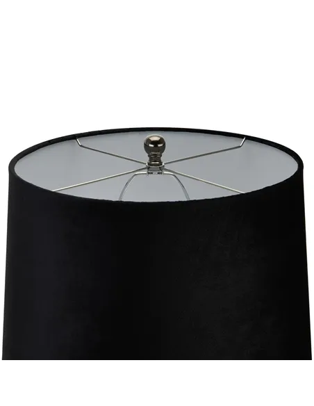Hill Interiors Black Dapple Acanthus Lamp 22790