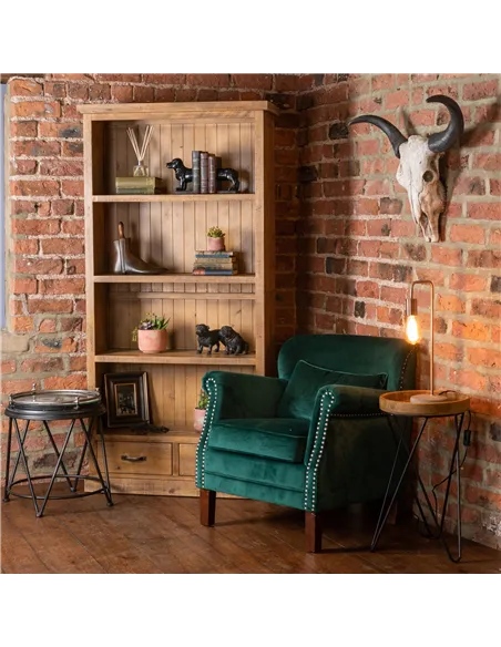 Hill Interiors Copper Industrial Lamp With Stone Base 19503