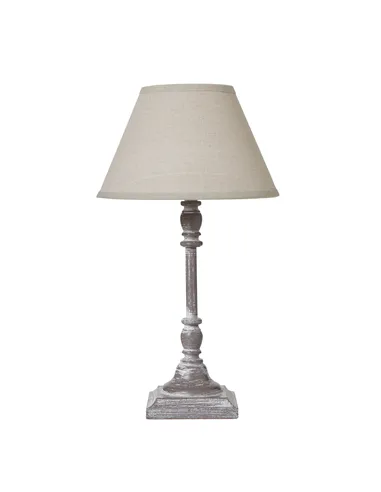 Hill Interiors Antia Stem Table Lamp With Linen Shade 23881