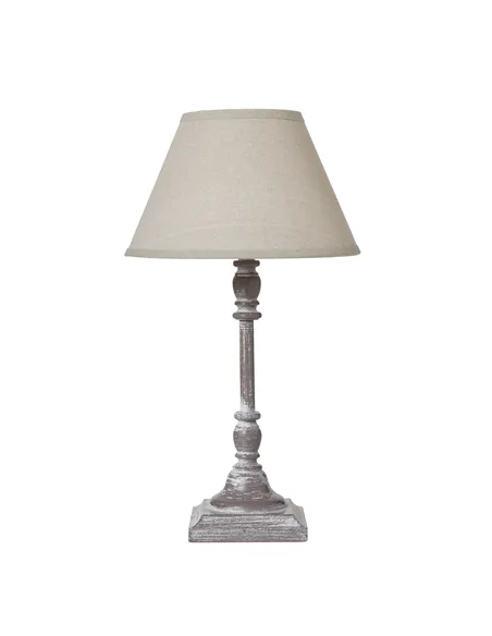 Hill Interiors Antia Stem Table Lamp With Linen Shade 23881