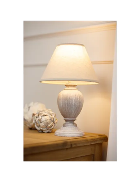 Hill Interiors Otem Urn Table Lamp With Linen Shade 23882