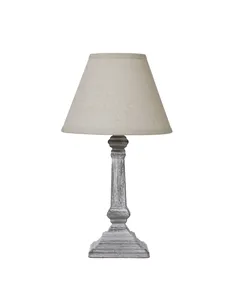 Hill Interiors Capsa Column Table Lamp With Linen Shade 23889