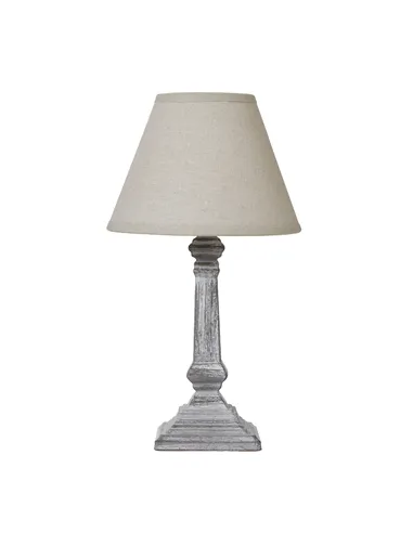 Hill Interiors Capsa Column Table Lamp With Linen Shade 23889