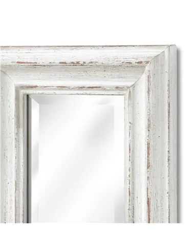 Hill Interiors Antique White Frame Narrow Wall Mirror 15330