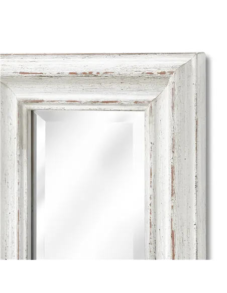 Hill Interiors Antique White Frame Narrow Wall Mirror 15330