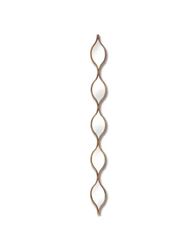 Hill Interiors Decorative Hanging Gold Mirror 18070