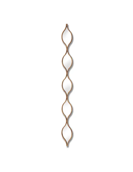 Hill Interiors Decorative Hanging Gold Mirror 18070