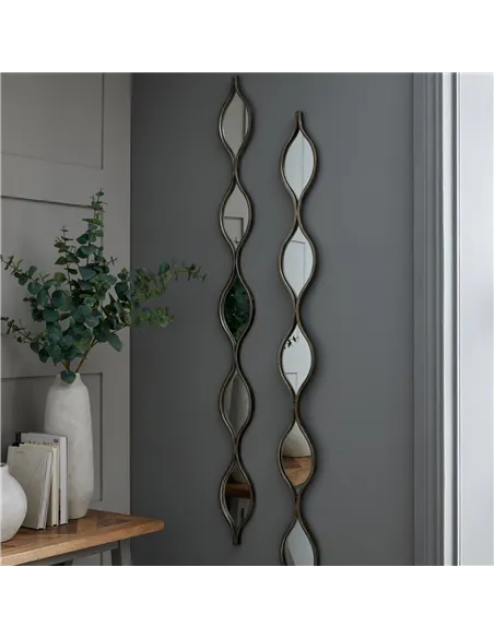 Hill Interiors Decorative Hanging Silver Mirror 18386