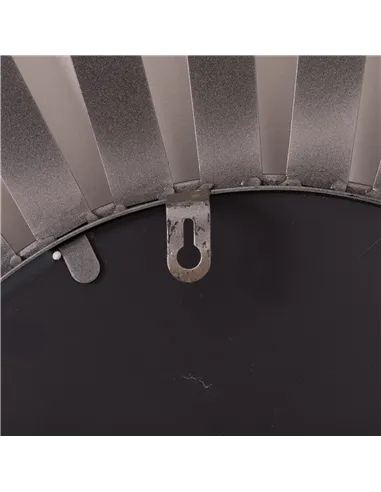 Hill Interiors Evi Antique Silver Sunburst Mirror 22139