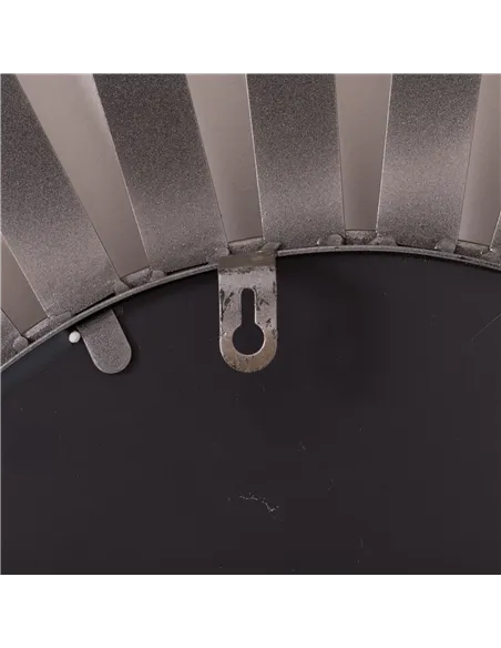 Hill Interiors Evi Antique Silver Sunburst Mirror 22139