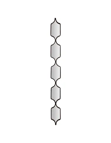 Hill Interiors Decorative Black Hanging Mirror 22485