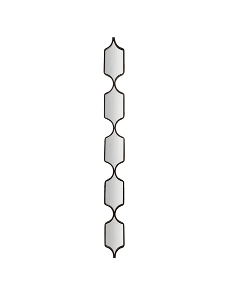 Hill Interiors Decorative Black Hanging Mirror 22485