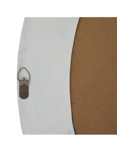 Hill Interiors Washed Wood Round Framed Mirror 23333