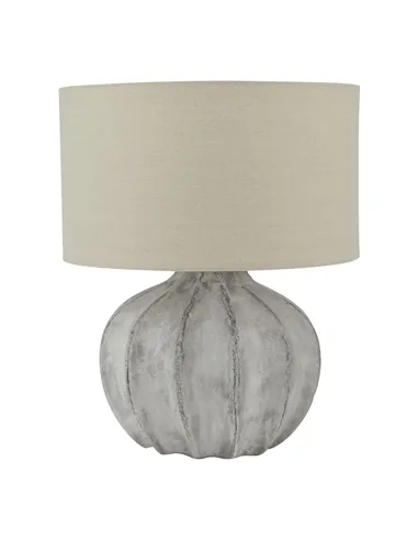 Hill Interiors Darcy Antique White Flute Lamp 23626