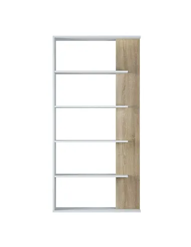 Adila White and Oak Effect Bookcase, 2934