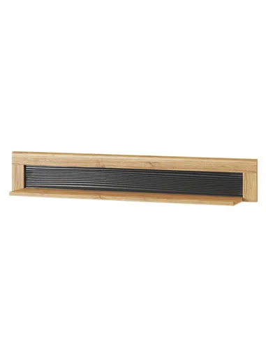 Camar Large Oak Effect Wall Mounted Shelf K35, 2709