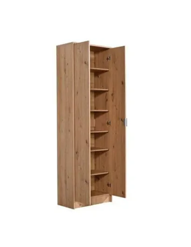 Cotswold Oak Effect Tall Multipurpose Shoe Storage Cupboard, 3450