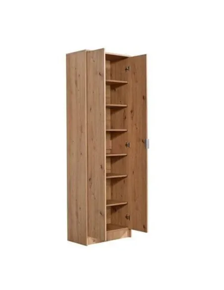 Cotswold Oak Effect Tall Multipurpose Shoe Storage Cupboard, 3450