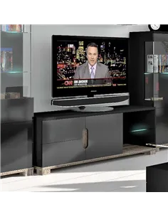 Costa BLACK Gloss TV unit, 2518 2