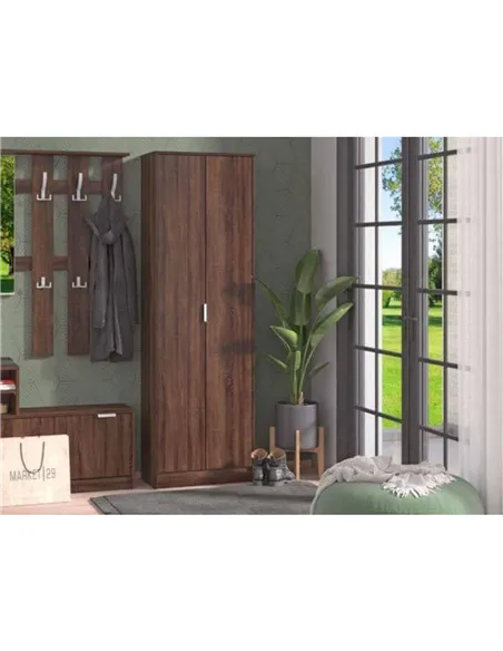 Cotswold Dark Brown 2 Door Utility Cupboard, 3126