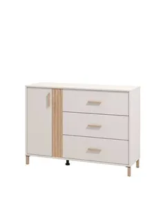 Granada Cashmere And Artisan Oak Effect Chest Of Drawers, 3413