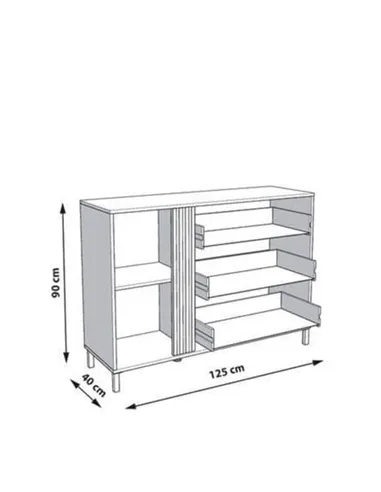 Granada Cashmere And Artisan Oak Effect Chest Of Drawers, 3413