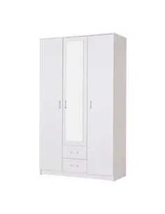 Kano White 3 Door Wardrobe, 3047