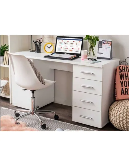 Libro Matt White Desk, 3038