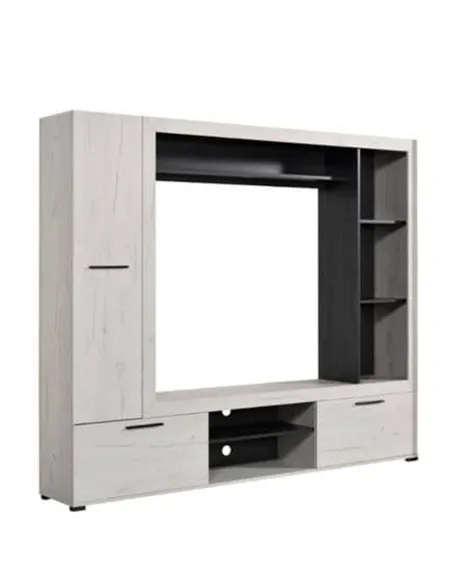 Lucerne Oak Entertainment Unit, 3058