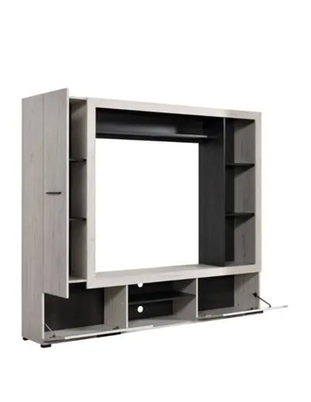 Lucerne Oak Entertainment Unit, 3058